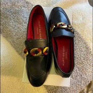 Kurt Geiger Chain Loafers Flats